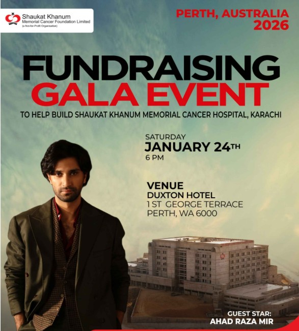 Perth: 2026 Shaukat Khanum Gala Event